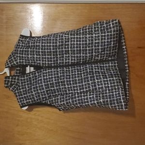 Rafaella Sport Black and White Vest